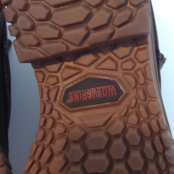 Wolverine Men's Yak Soft Toe Chelsea Work Boot Two Tone Browns Size 9M - Picture 12 of 12